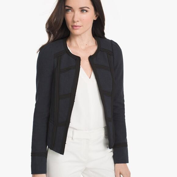 White House Black Market Jackets & Blazers - White House Black Market Crop Tweed Jacket